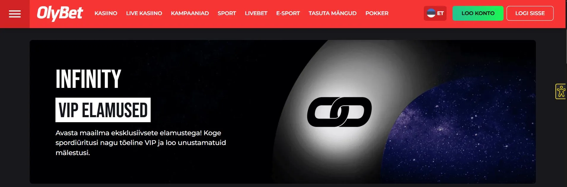 parimad kasiino pakkumised OlyBet kasiino